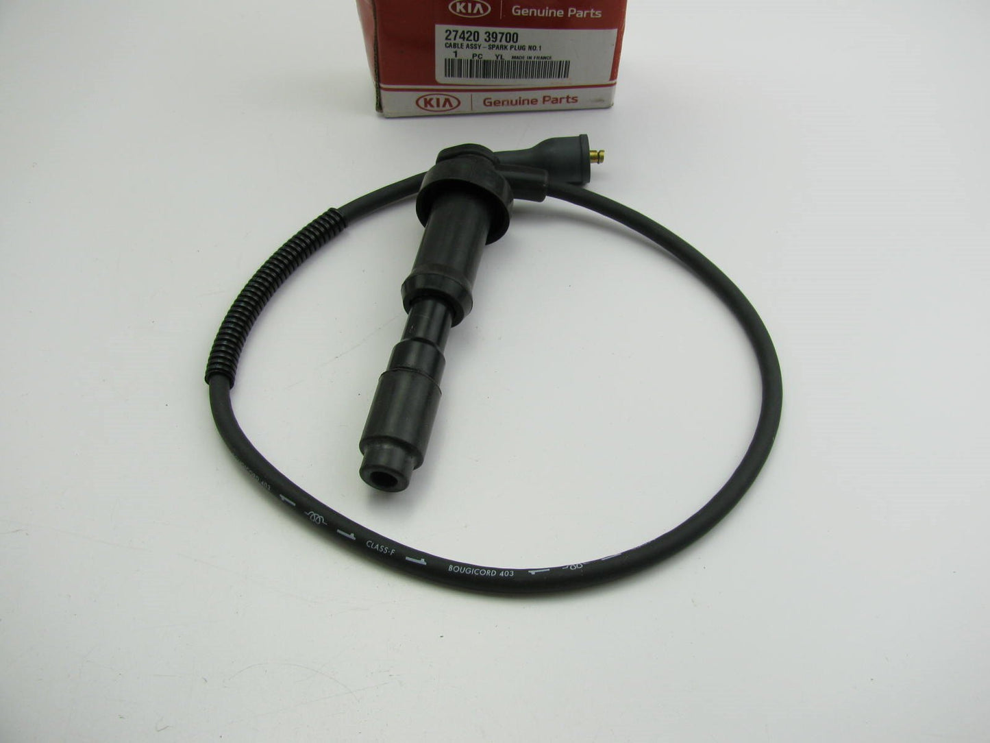 New OEM Single Spark Plug Wire Lead Cylinder #1 For 04-06 Amanti 3.5L 2742039700