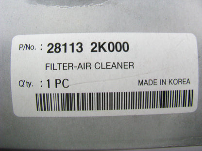 NEW - OEM 281132K000 Engine Air Filter For 2010-2011 Kia Soul