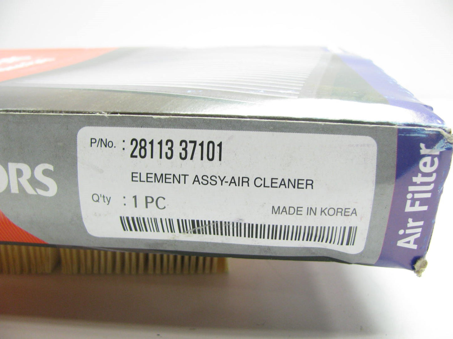 NEW - OEM GENUINE 2811337101 Engine Air Filter For 2001-2006 Kia Optima