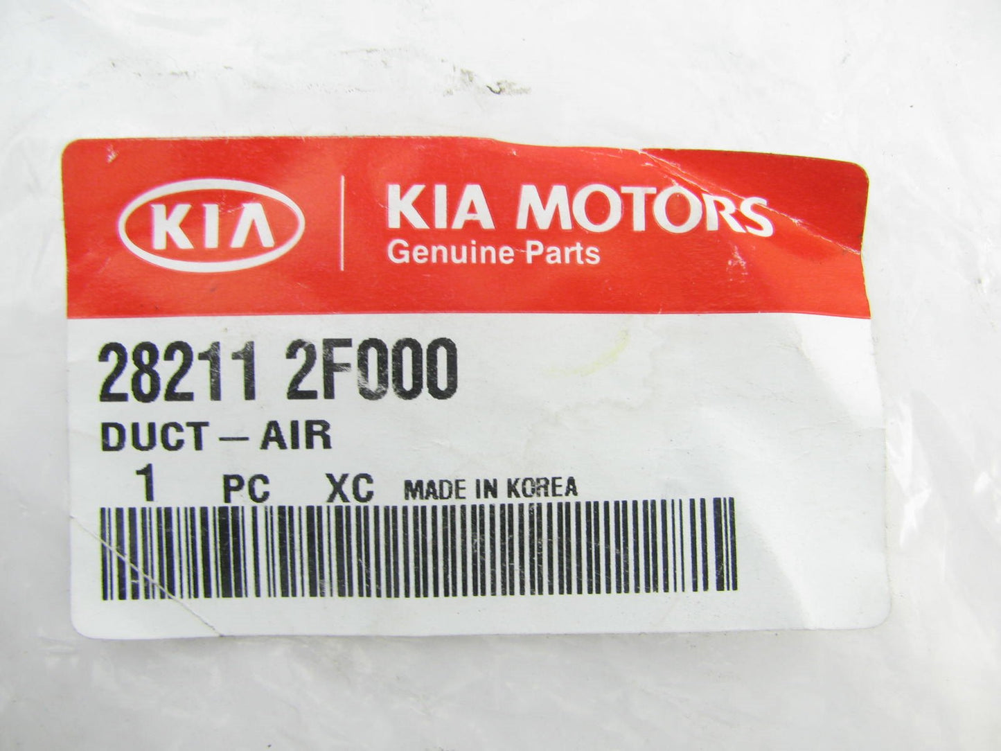 New Genuine Air Intake Plastic Duct OEM For 2004-09 KIA Spectra 282112F000