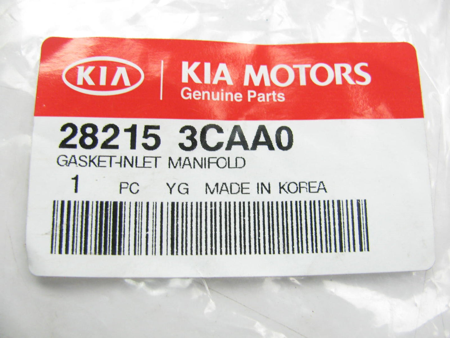Fuel Injection Plenum Intake Manifold Gasket OEM For KIA 282153CAA0