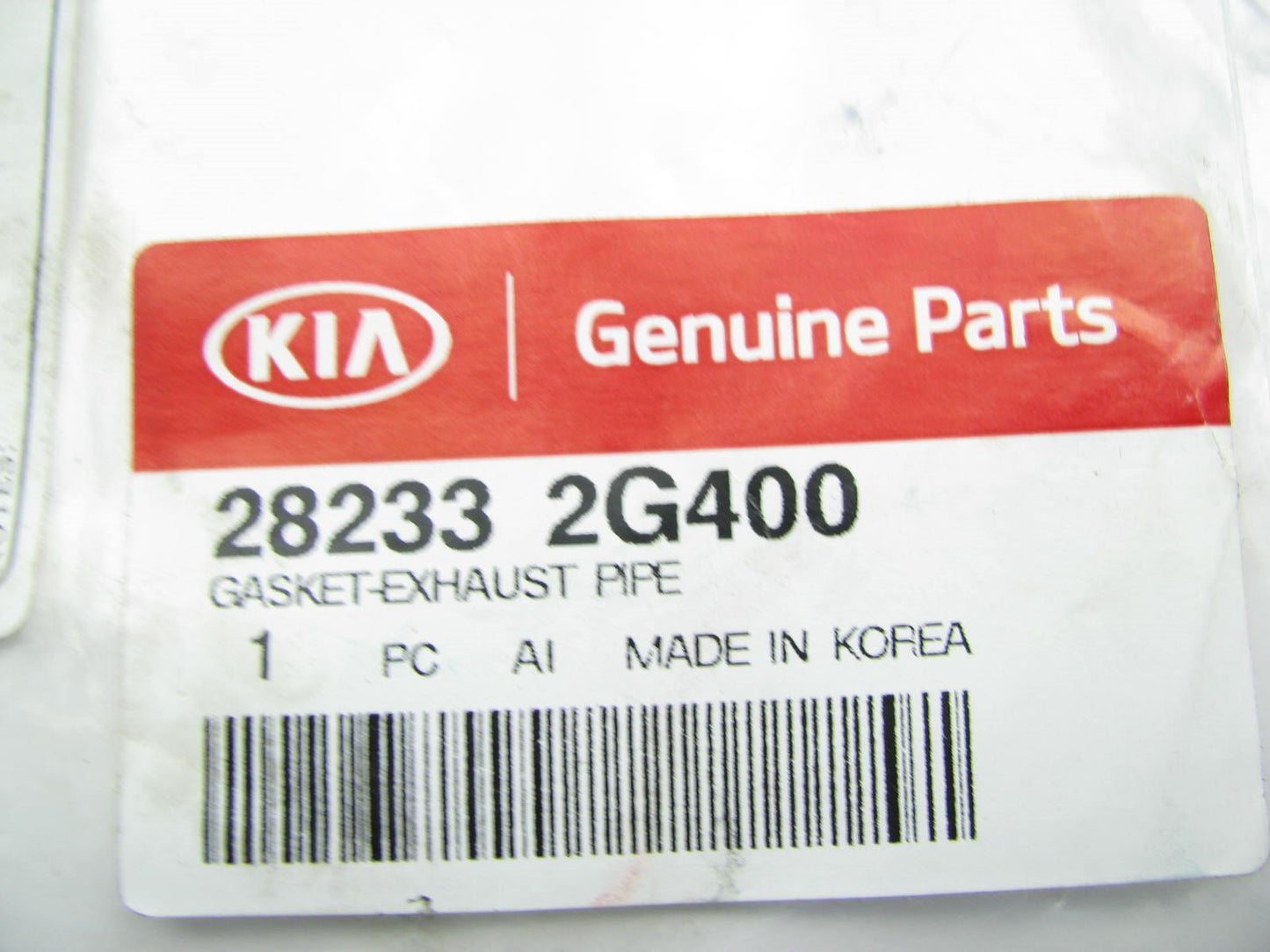 NEW - OEM 282332G400 Exhaust Manifold Turbocharger Gasket Seal For Kia