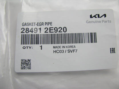 NEW EGR Pipe Gasket OEM For 2020-2023 Kia Forte 284912E920