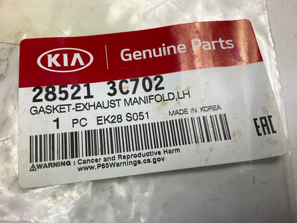 NEW - OEM 285213C702 Left Side Exhaust Gasket For Kia