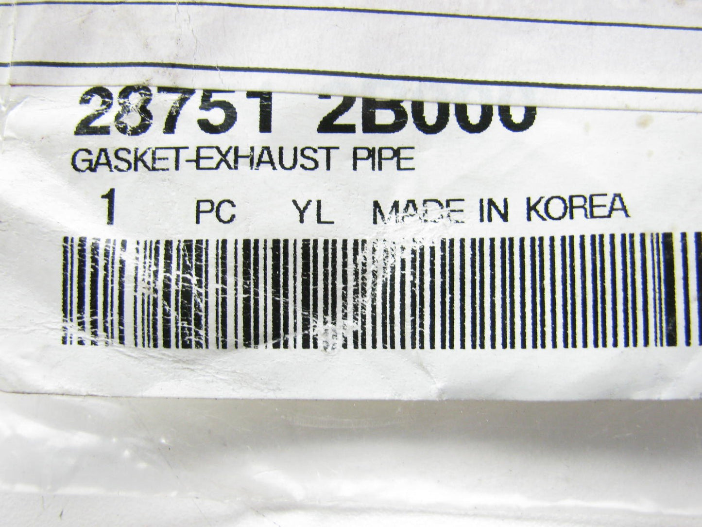 Front Exhaust Pipe To Catalytic Converter Gasket OEM For Kia 287512B000