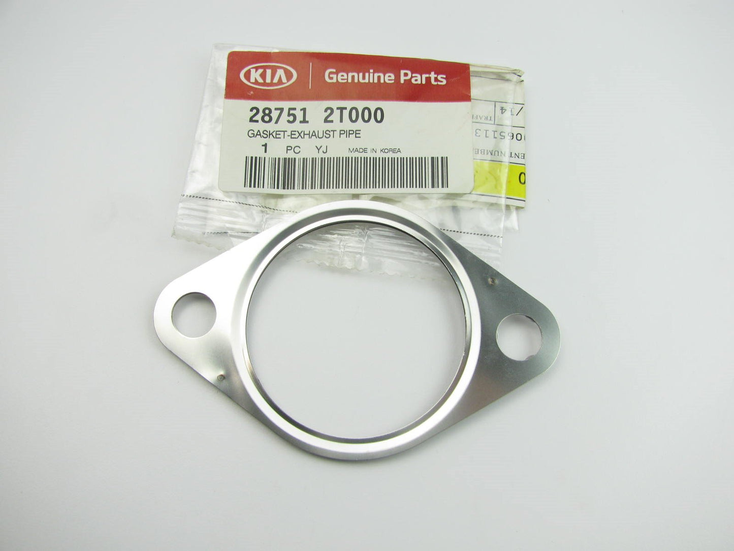 NEW - OEM 287512T000 Exhaust Pipe Gasket For Kia