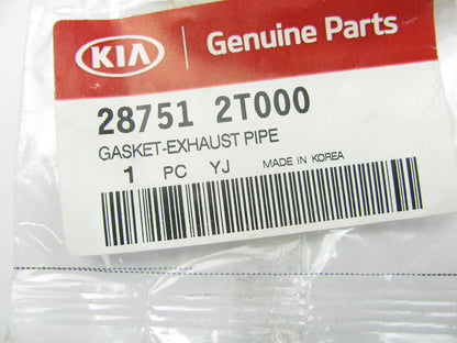 NEW - OEM 287512T000 Exhaust Pipe Gasket For Kia