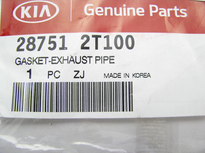 NEW GENUINE Exhaust Pipe To Converter Gasket OEM For Kia 287512T100