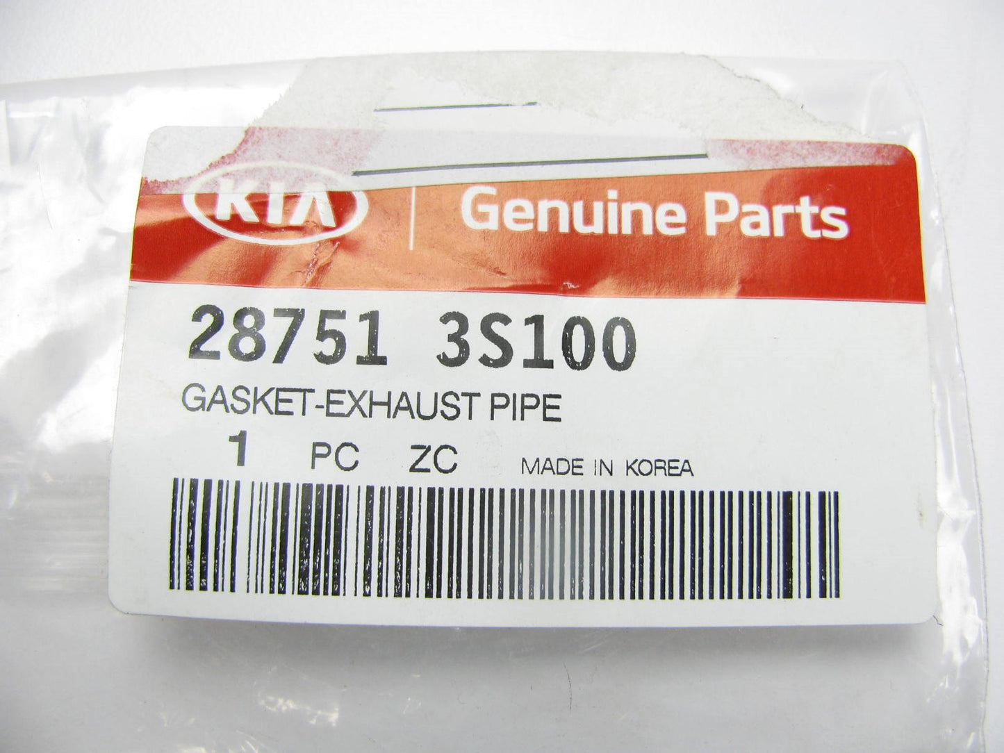 NEW GENUINE Front Exhaust Pipe Gasket OEM For KIA 287513S100