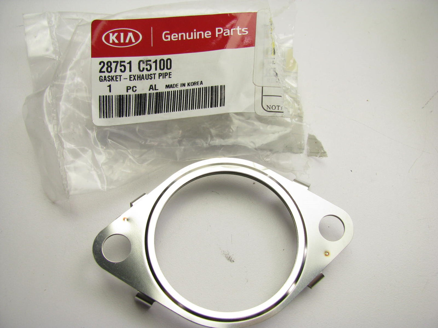 NEW - OEM Front Exhaust Pipe Gasket For 2015-2023 Kia 3.3L 3.8L-V6 28751C5100