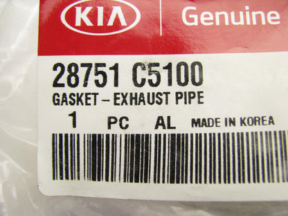 NEW - OEM Front Exhaust Pipe Gasket For 2015-2023 Kia 3.3L 3.8L-V6 28751C5100