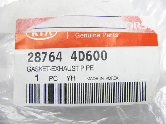 NEW - OEM 287644D600 Exhaust Pipe Flange Gasket Seal For 2010-2022 Kia