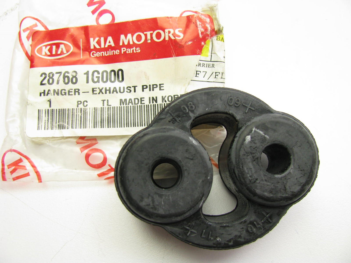 NEW GENUINE OEM Exhaust Pipe Rubber Hanger For 2007-2011 Kia Rio, 06-11 Accent