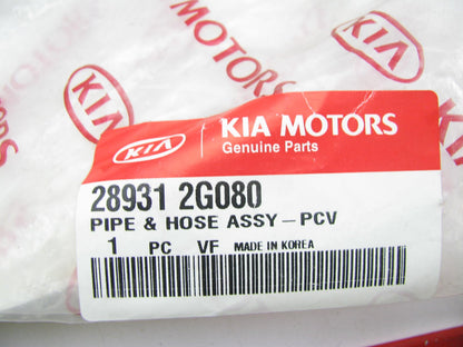New Genuine PCV Pipe Hose Tube OEM For 2011-2012 Kia Sportage 289312G080