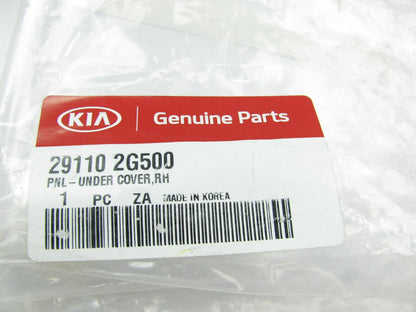 Engine Splash Shield Cover Right Passengers Side OEM For 2006-2010 Kia Optima