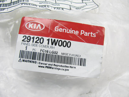 NEW - OEM 291201W000 Front Right Splash Shield For 2012-2015 Kia Rio