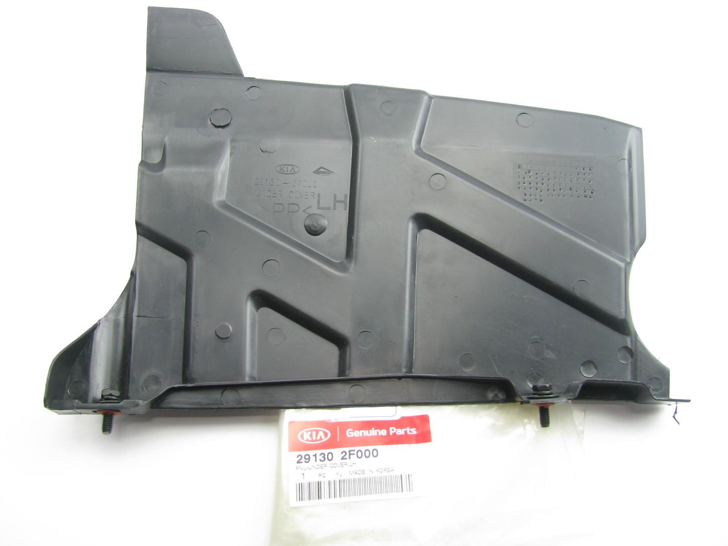 Left Drivers Side Radiator Support Splash Shield OEM For 2004-09 Kia Spectra