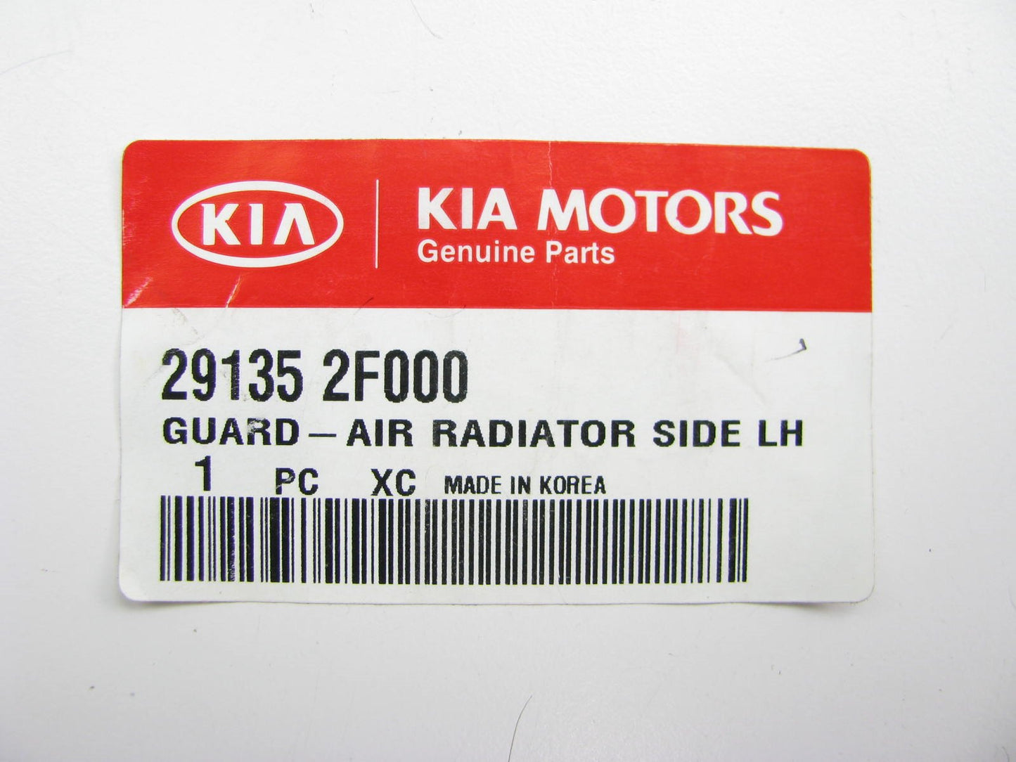 New Genuine Left Radiator Core Air Guide OEM For 2004-08 Kia Spectra 291352F000