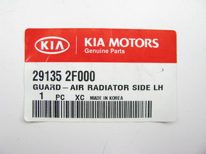 New Genuine Left Radiator Core Air Guide OEM For 2004-08 Kia Spectra 291352F000