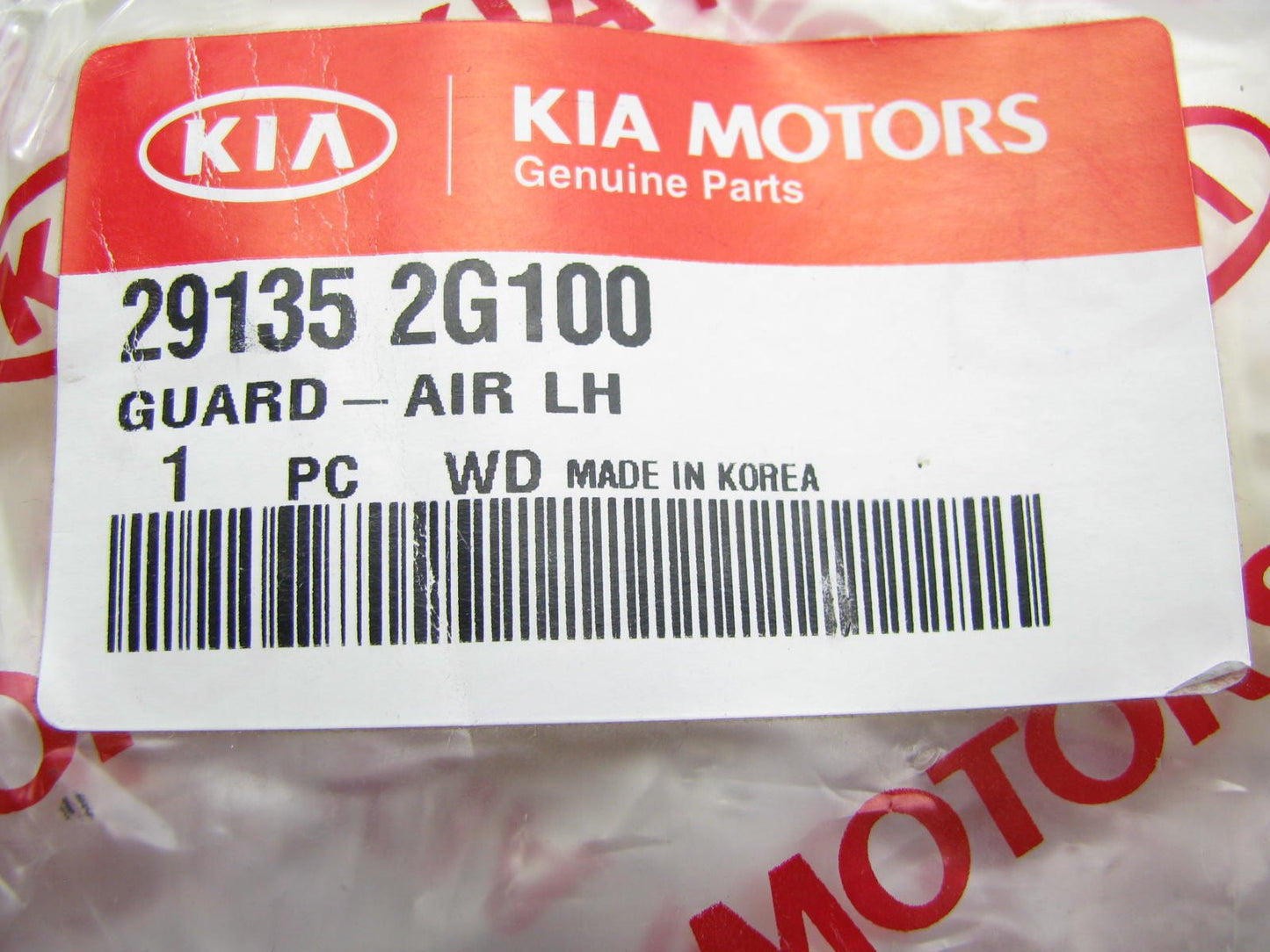 Left Driver Side Radiator Air Guard Guide OEM For 2006-2008 Optima 291352G100