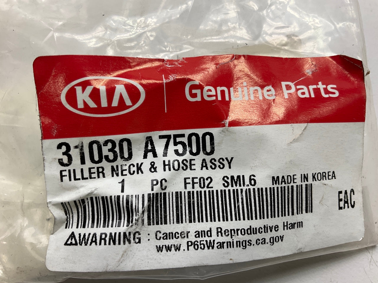NEW Fuel Filler Neck & Hose OEM For 2014-2018 Kia Forte 31030A7500