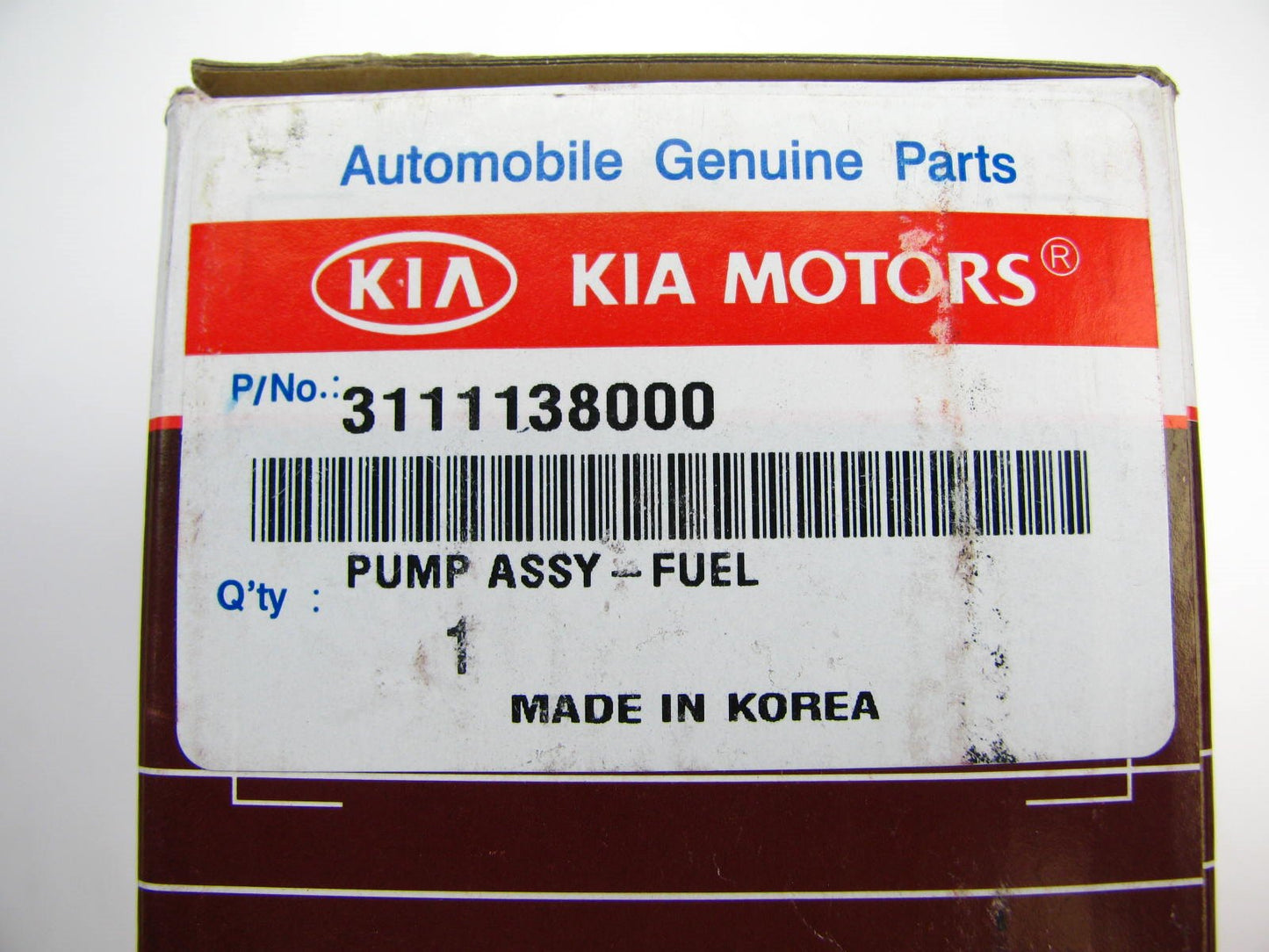 NEW - GENUINE Electric Fuel Pump OEM For 2001-2005 Kia Optima 3111138000