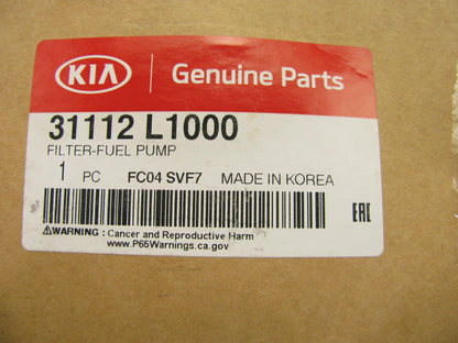 NEW Fuel Pump Filter OEM For Kia 31112L1000