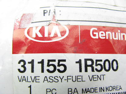 NEW - OEM 311551R500 Fuel Tank Vent Valve Genuine For  Kia