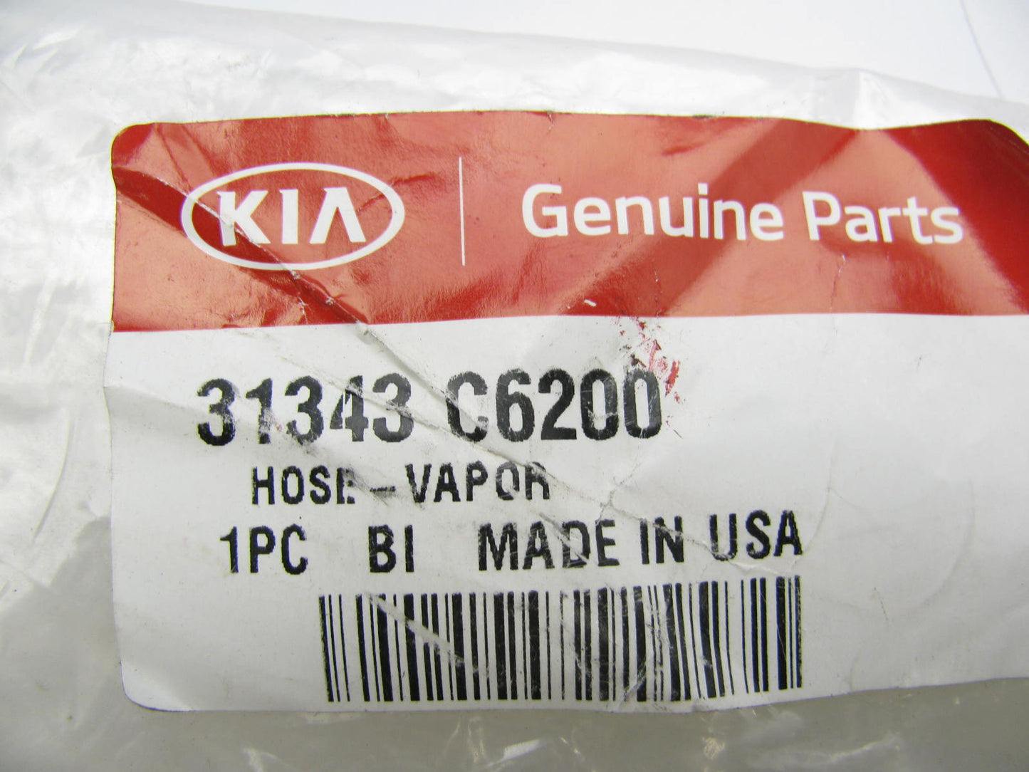 NEW - OEM 31343C6200 Emissions Vapor Hose For 2016-2017 Kia Sorento
