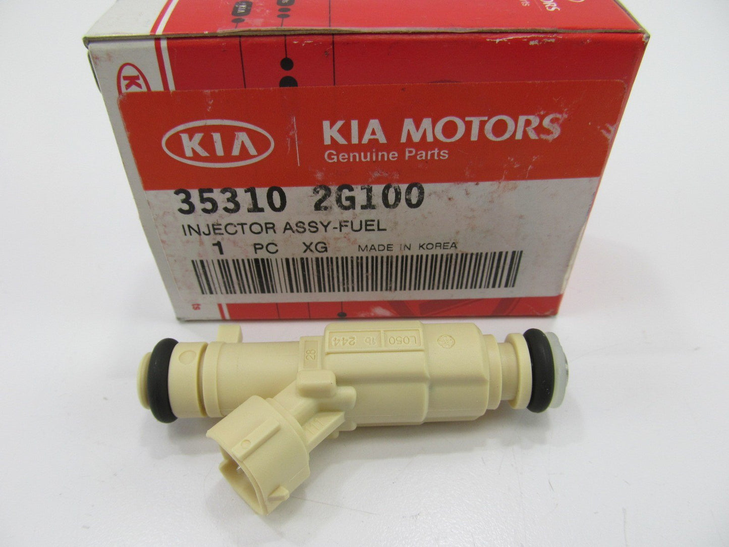 (1) NEW GENUINE Fuel Injector OEM For 2010-2013 Kia Forte 2.0L DOHC 353102G100