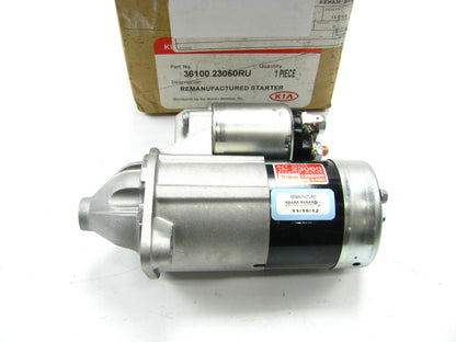 Reman. OEM Starter 3610023060RU For Kia Spectra 04-06 2.0L AUTOMATIC TRANS ONLY