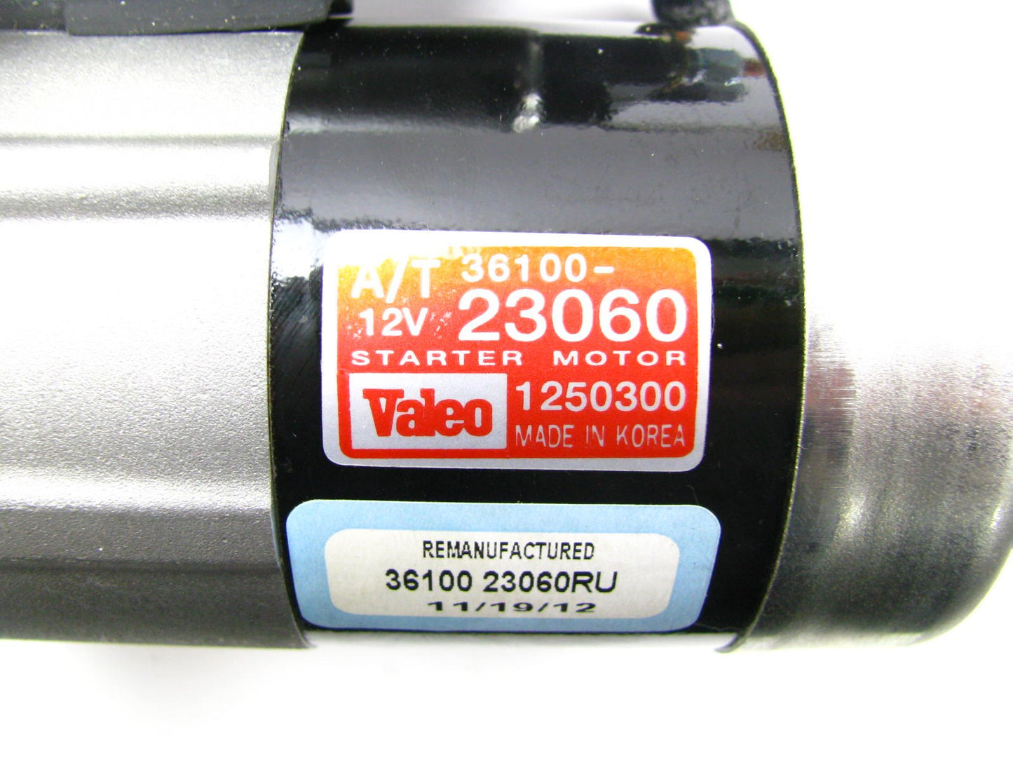 Reman. OEM Starter 3610023060RU For Kia Spectra 04-06 2.0L AUTOMATIC TRANS ONLY