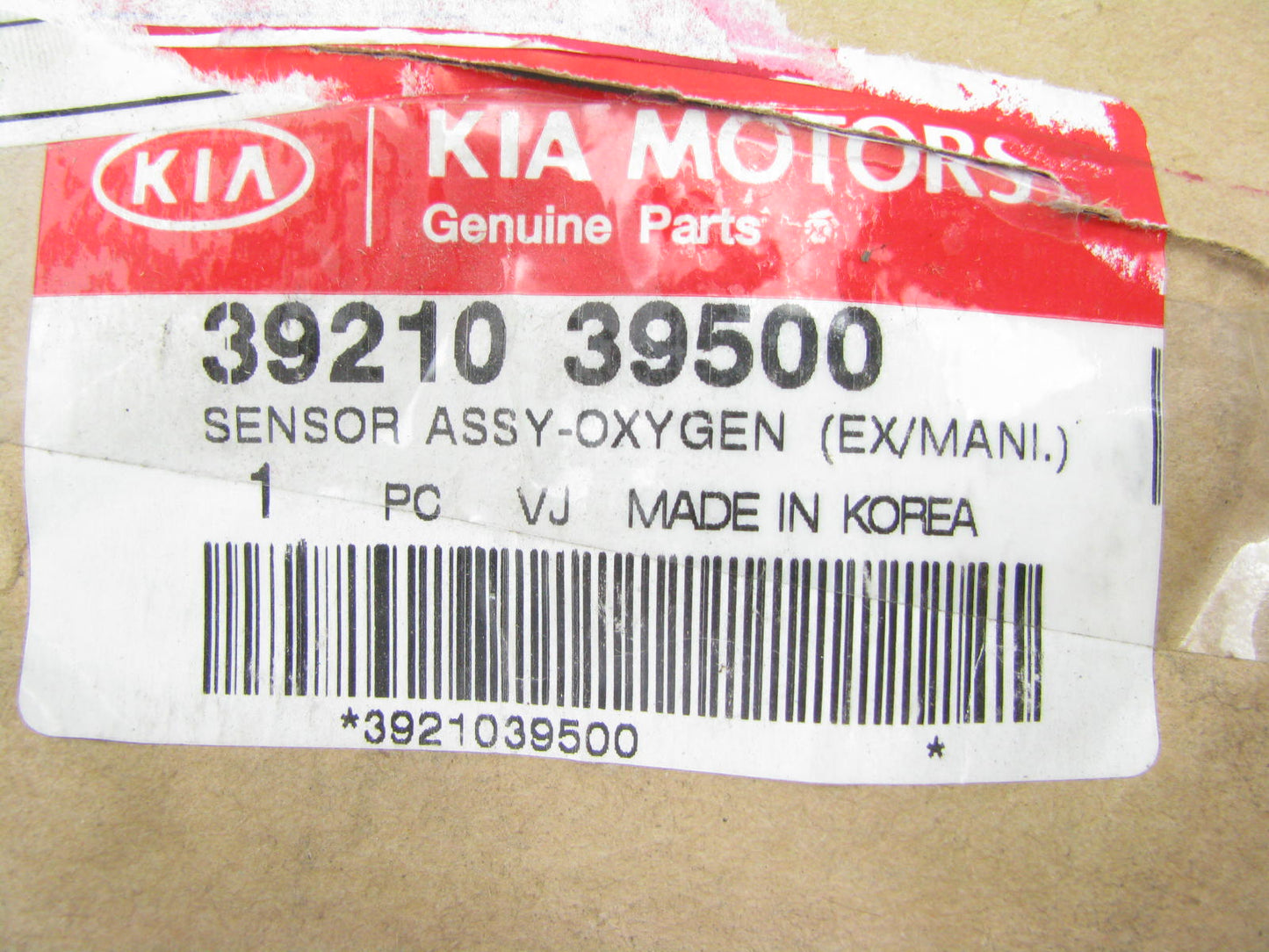 NEW - OEM 3921039500 FRONT RIGHT Oxygen O2 Sensor For 2003-2006 Kia Sorento