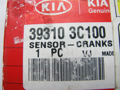 NEW - OEM 393103C100 Engine Crankshaft Position Sensor For 2006-2014 Kia 3.8L
