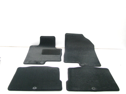 New OEM Black 4-piece Floor Mat Carpets Set Front & Rear For 14-16 Kia Cadenza