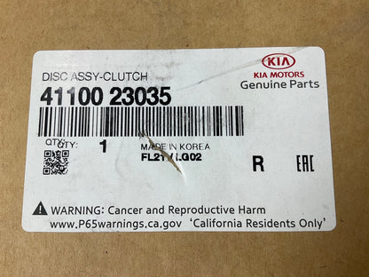 NEW - OEM 4110023035 Clutch Friction Disc For 2006-2009 Kia Rio 1.6L-L4