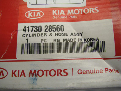 NEW - OEM 4173028560 Cluch Slave Cylinder & Hose For 07-09 Kia Spectra