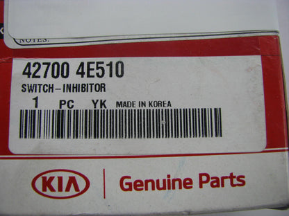 New Genuine Neutral Safety Inhibitor Switch OEM For 2015-17 Kia K900 427004E510