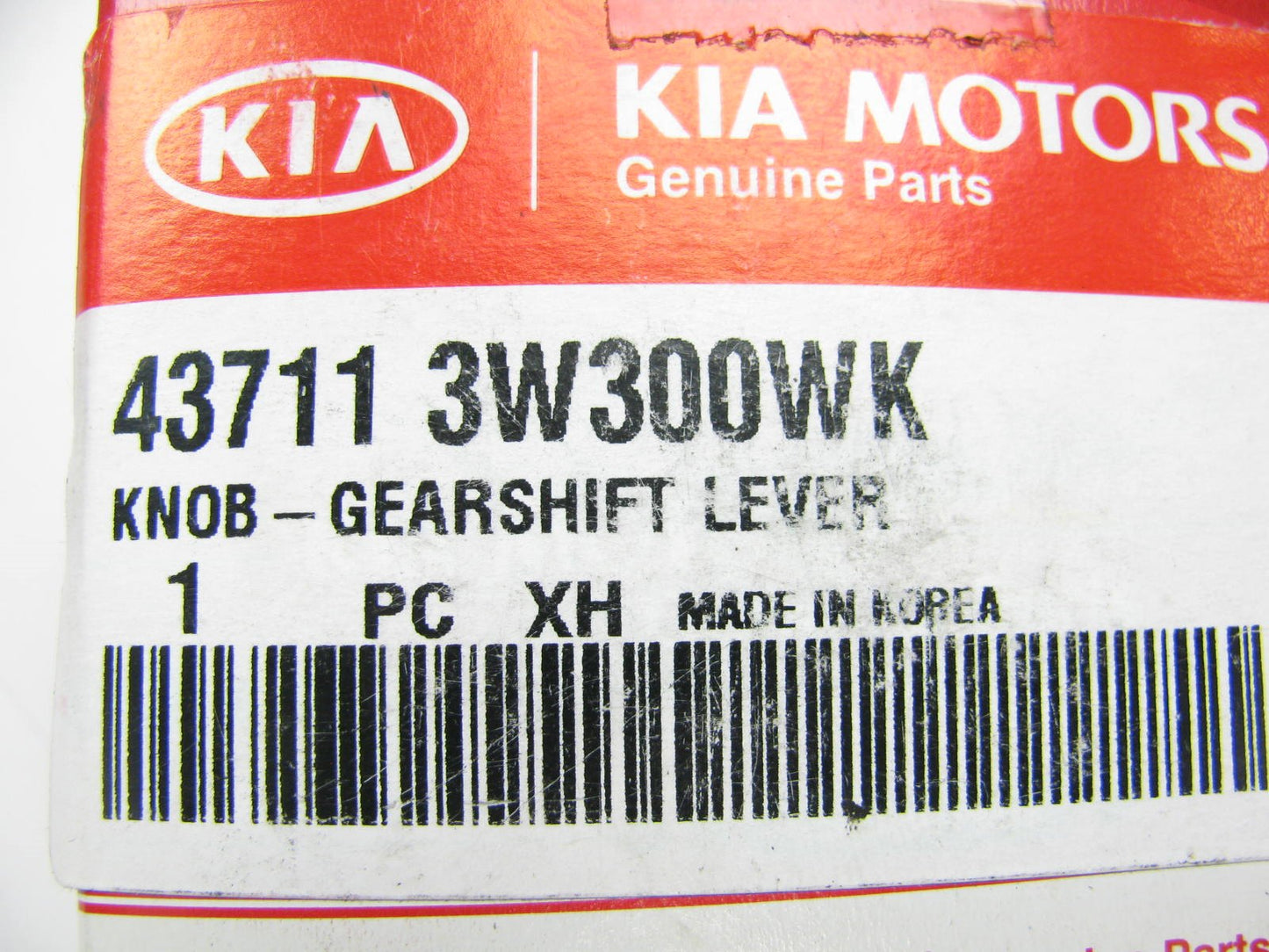 NEW GENUINE Manual Trans Shift Knob OEM For 2011-2013 Kia Sportage 437113W300WK