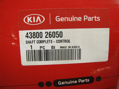 NEW - OEM 4380026050 6 Speed Manual Transmission Control Shaft For KIA