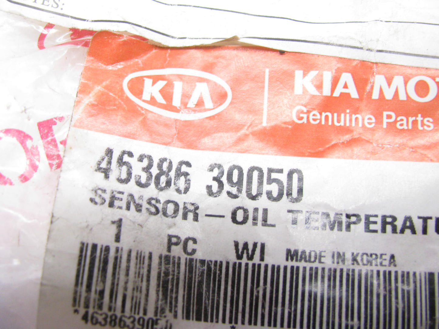 NEW - OEM 4638639050 Automatic Transmission Fluid Temperature Sensor For Kia