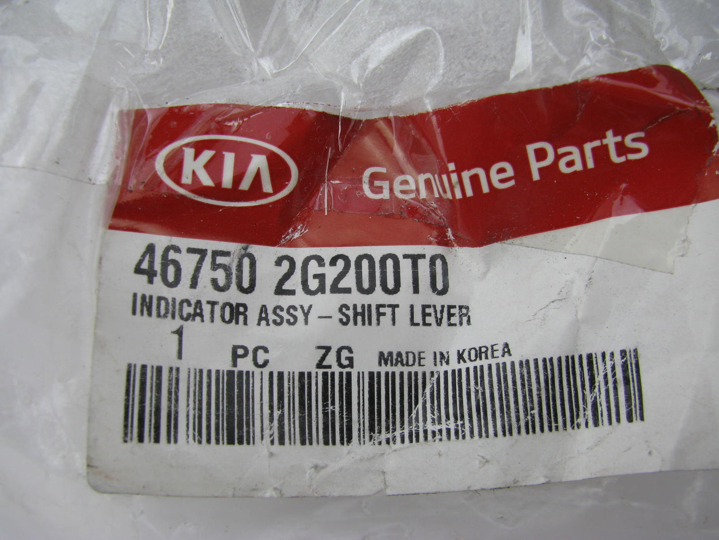 NEW - OEM 467502G200T0 Auto Transmission Shift Indicator For 2008-10 Kia Optima