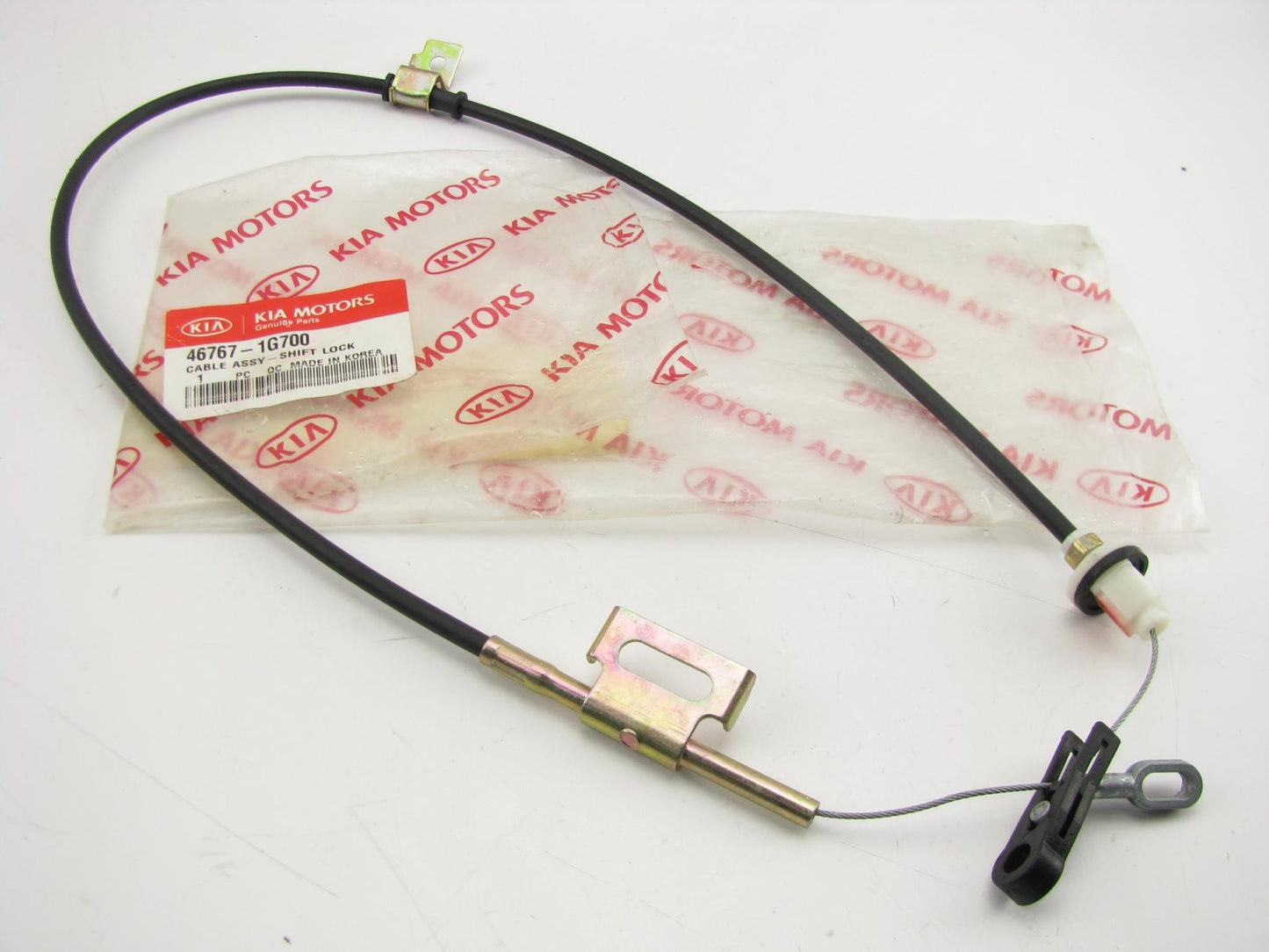 NEW - OEM 467671G700 Automatic Trans Control Shift Lock Cable For 06-11 Kia Rio