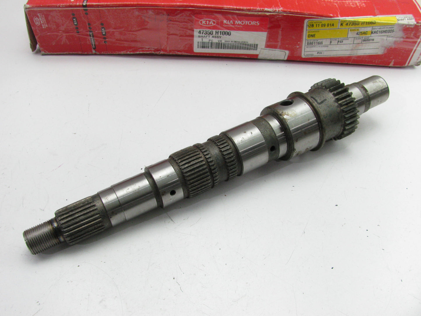 NEW Transfer Case Shaft Borg Warner BW4424 For 2003-2008 Kia Sorento 47350H1000
