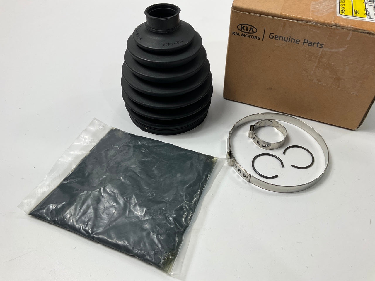 Right CV Axle Rubber Boot Repair Kit Wheel Side OEM For 17-20 Cadenza 49581F6150