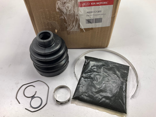 Front Left CV Axle, Differential Side Rubber Boot Kit For 2017-2020 Kia Cadenza