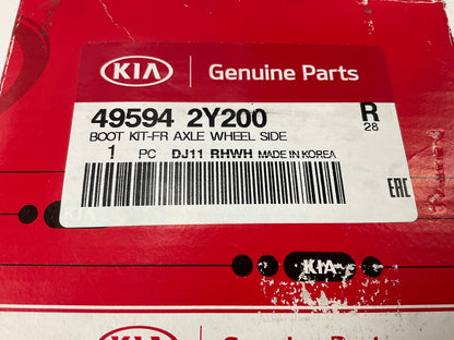 Front CV Axle, Wheel Side Outer Boot Kit OEM For 11-13 Sportage 2.4L 495942Y200