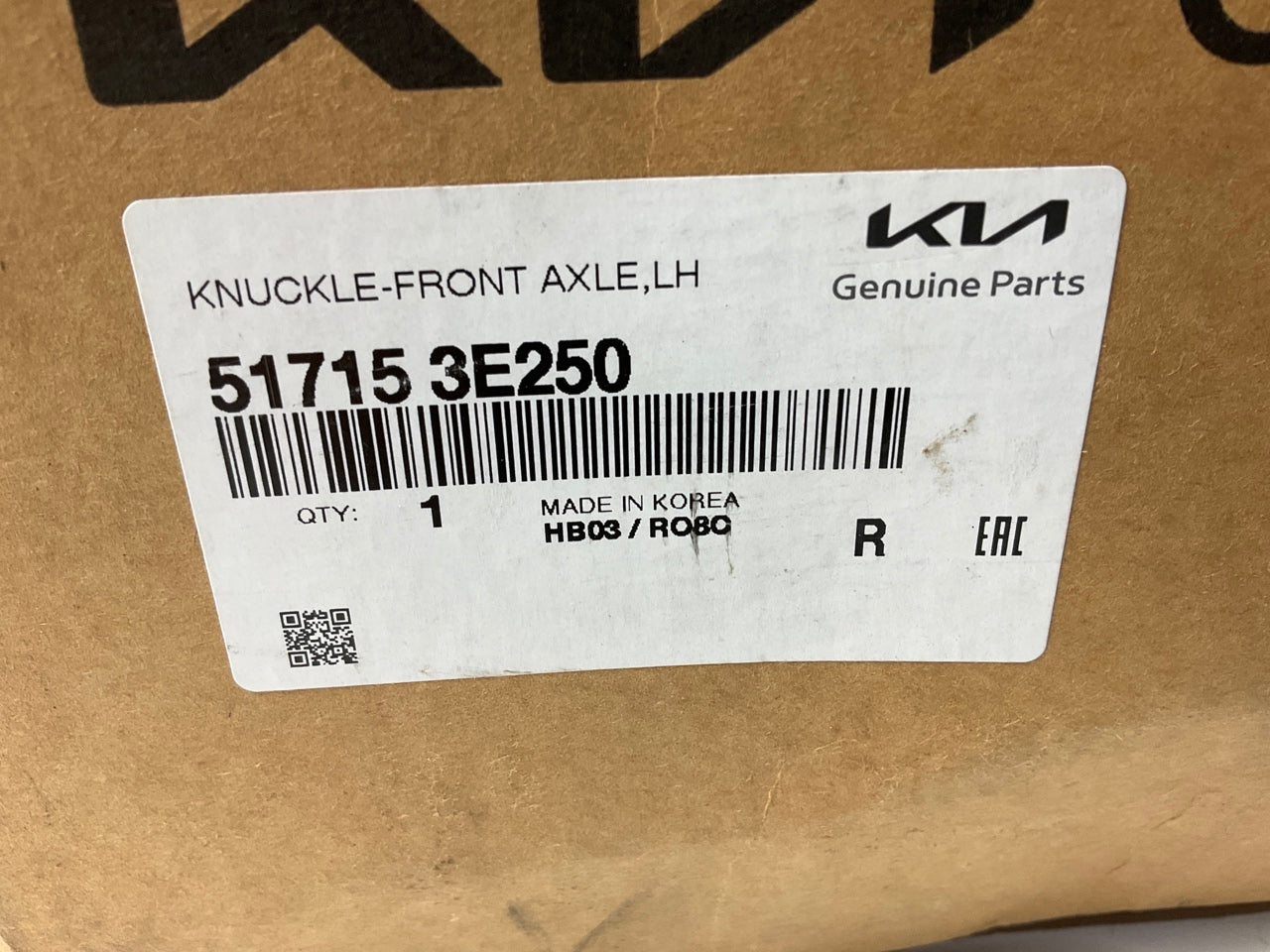NEW Front Left Steering Knuckle OEM For 2007-09 Kia Sorento AWD ONLY 517153E250