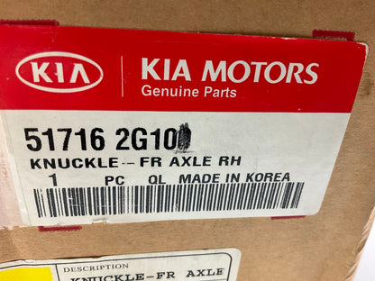 NEW - OEM 517162G100 Front Right Steering Knuckle For 2006 Kia Optima