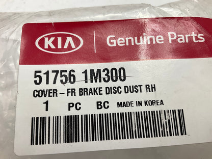 NEW Front Right Brake Dust Shield Cover OEM For 2010-2013 Kia Forte 517561M300